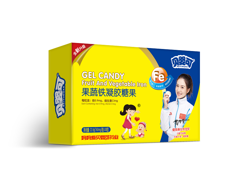 贝婴可果蔬铁凝胶糖果