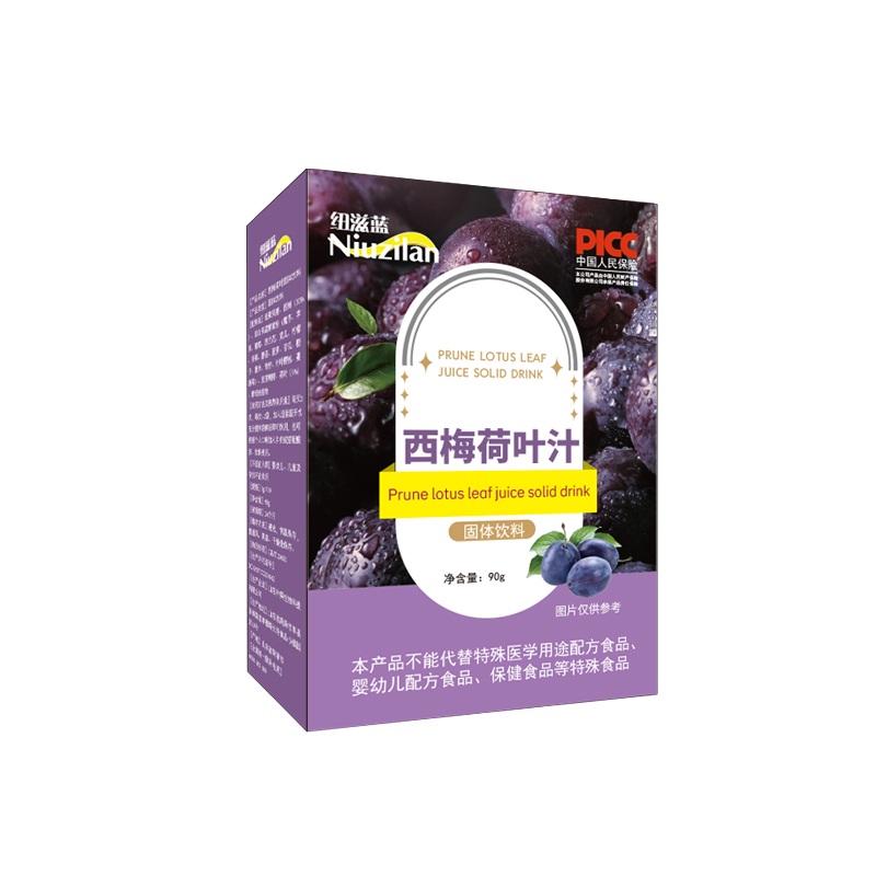 中舜生物西梅荷叶汁固体饮料