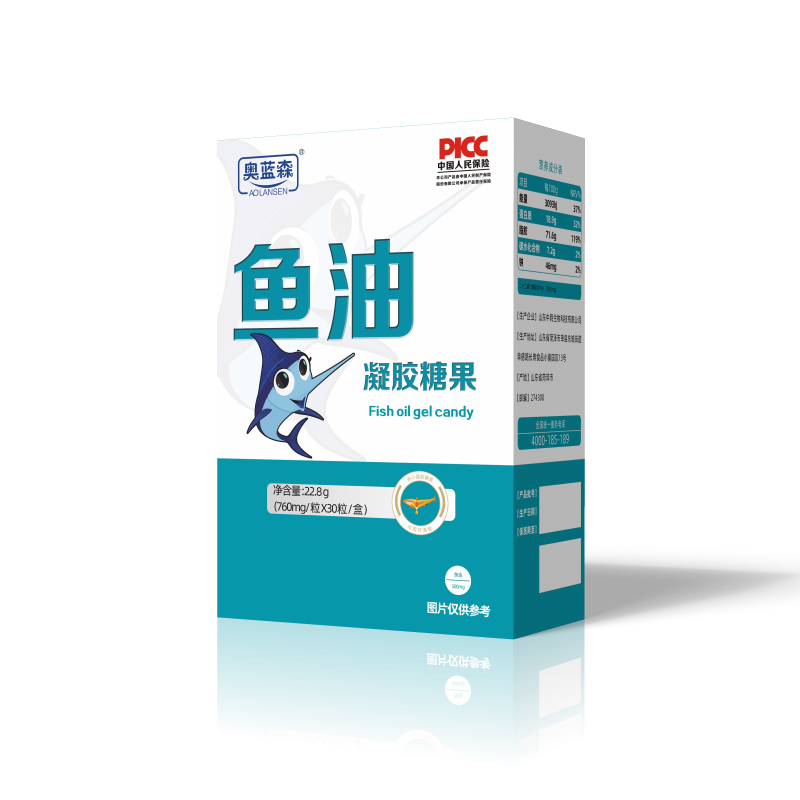 中舜生物鱼油凝胶糖果